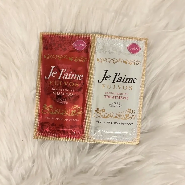 ジュレーム フルボス ブライトニング シャンプー／トリートメント(ブライト＆モイスト)/Je l'aime/シャンプー・コンディショナーを使ったクチコミ（1枚目）