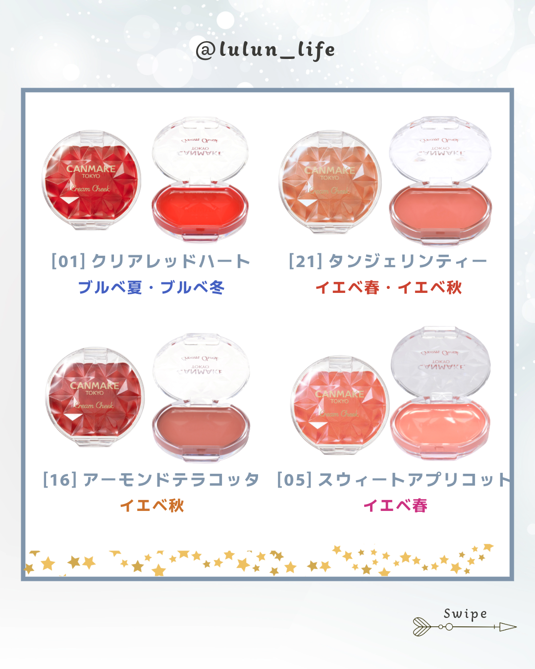 クリームチーク/キャンメイク/ジェル・クリームチークを使ったクチコミ（2枚目）