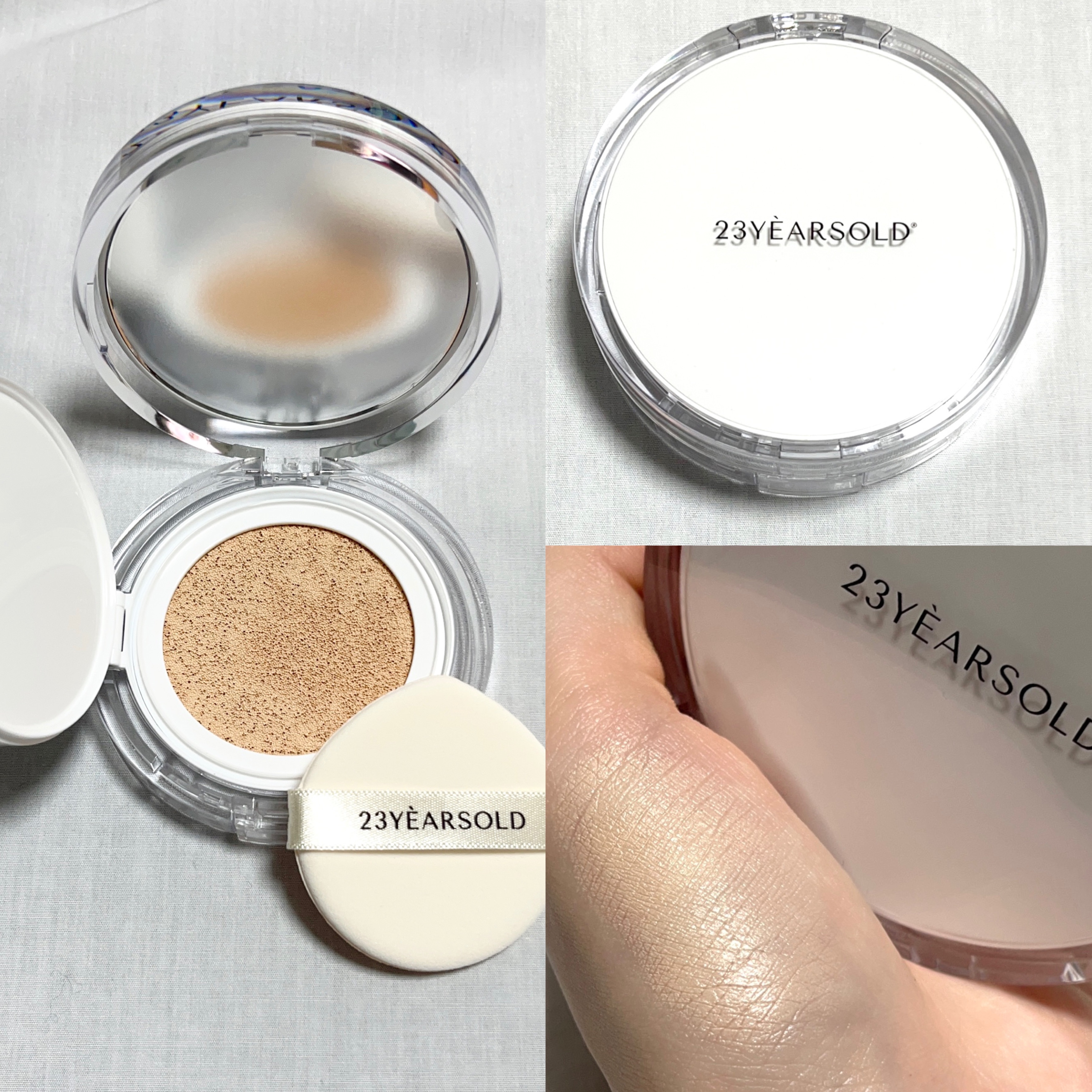 ハートリーフシーンカバークッション/23years old/クッションファンデーションを使ったクチコミ（2枚目）