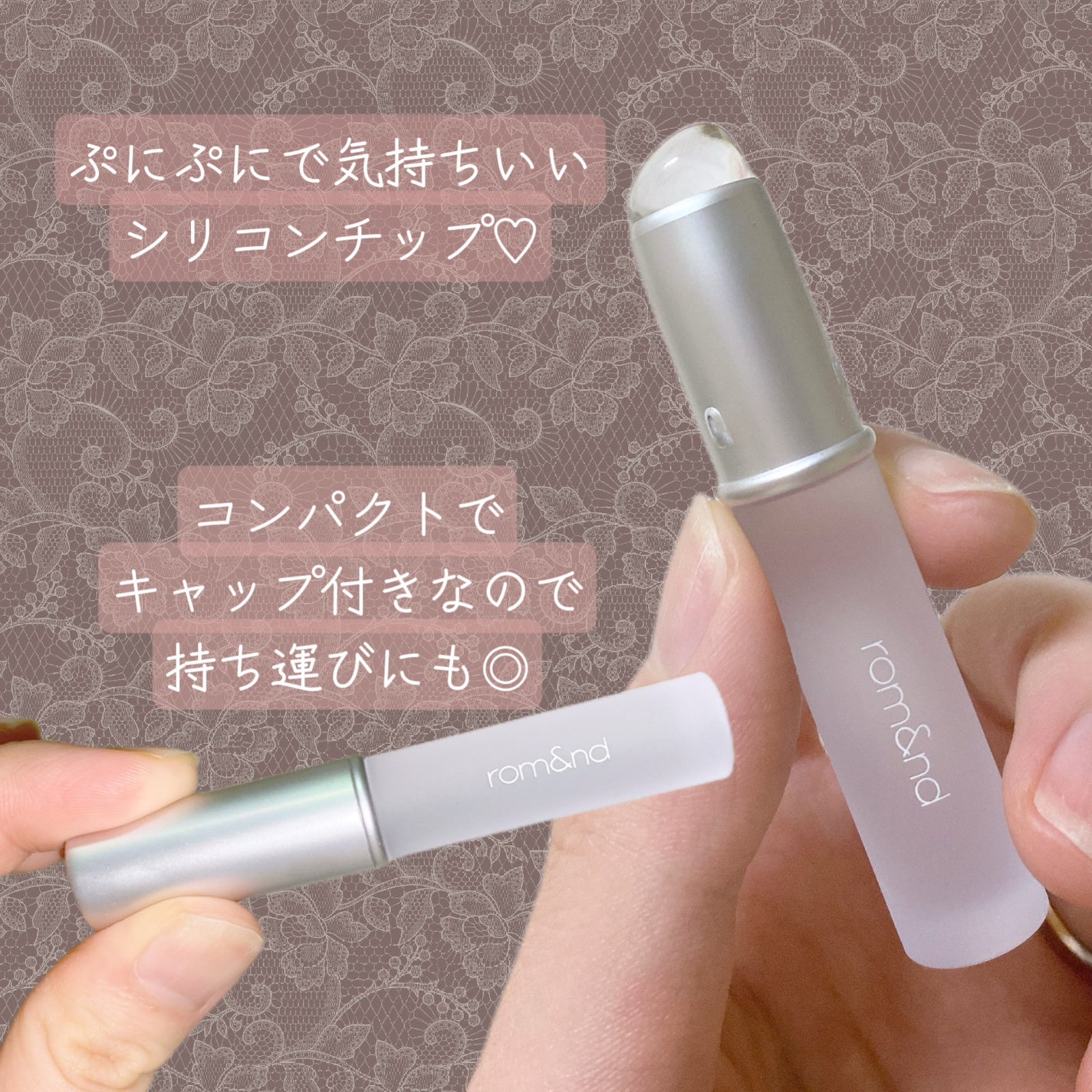 カラーリップマット/rom&nd/口紅を使ったクチコミ(4枚目)