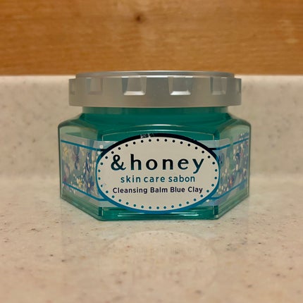 アンドハニー サボン クレンジングバーム ブルークレイ/&honey/クレンジングバームを使ったクチコミ(1枚目)