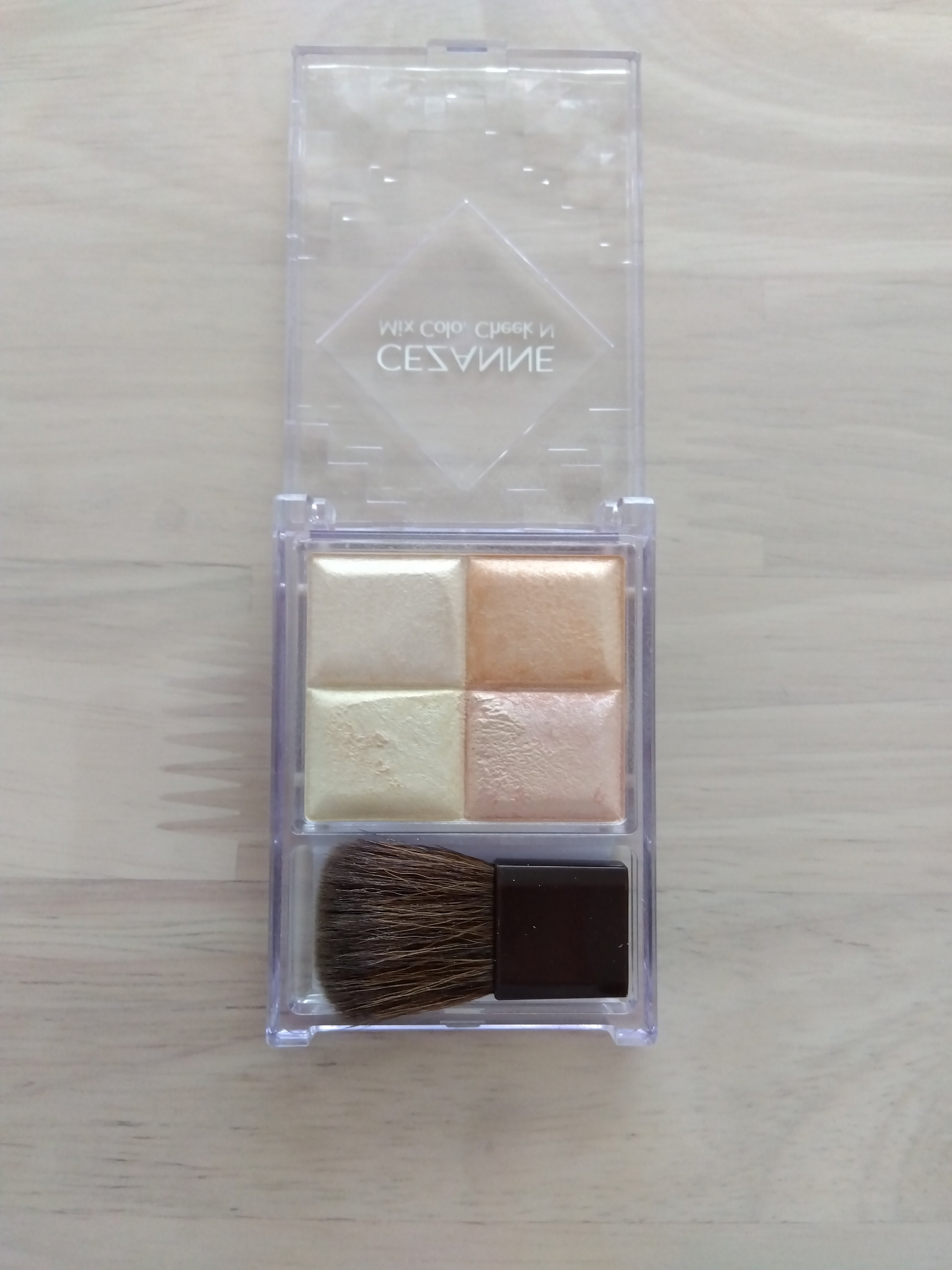 ミックスカラーチーク/CEZANNE/パウダーチークを使ったクチコミ（2枚目）