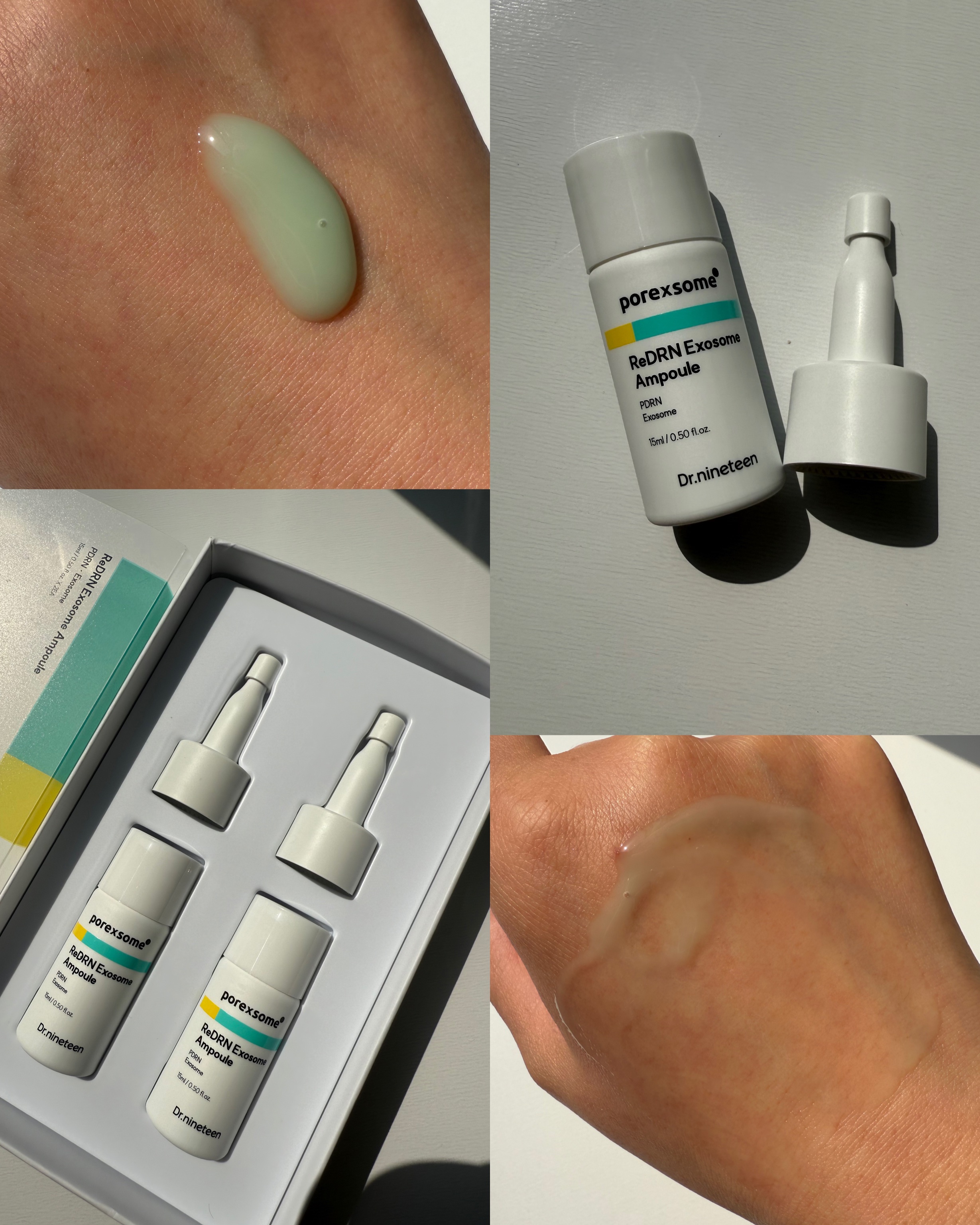 ReDRNエクソソームアンプル/Dr.nineteen/美容液を使ったクチコミ（3枚目）