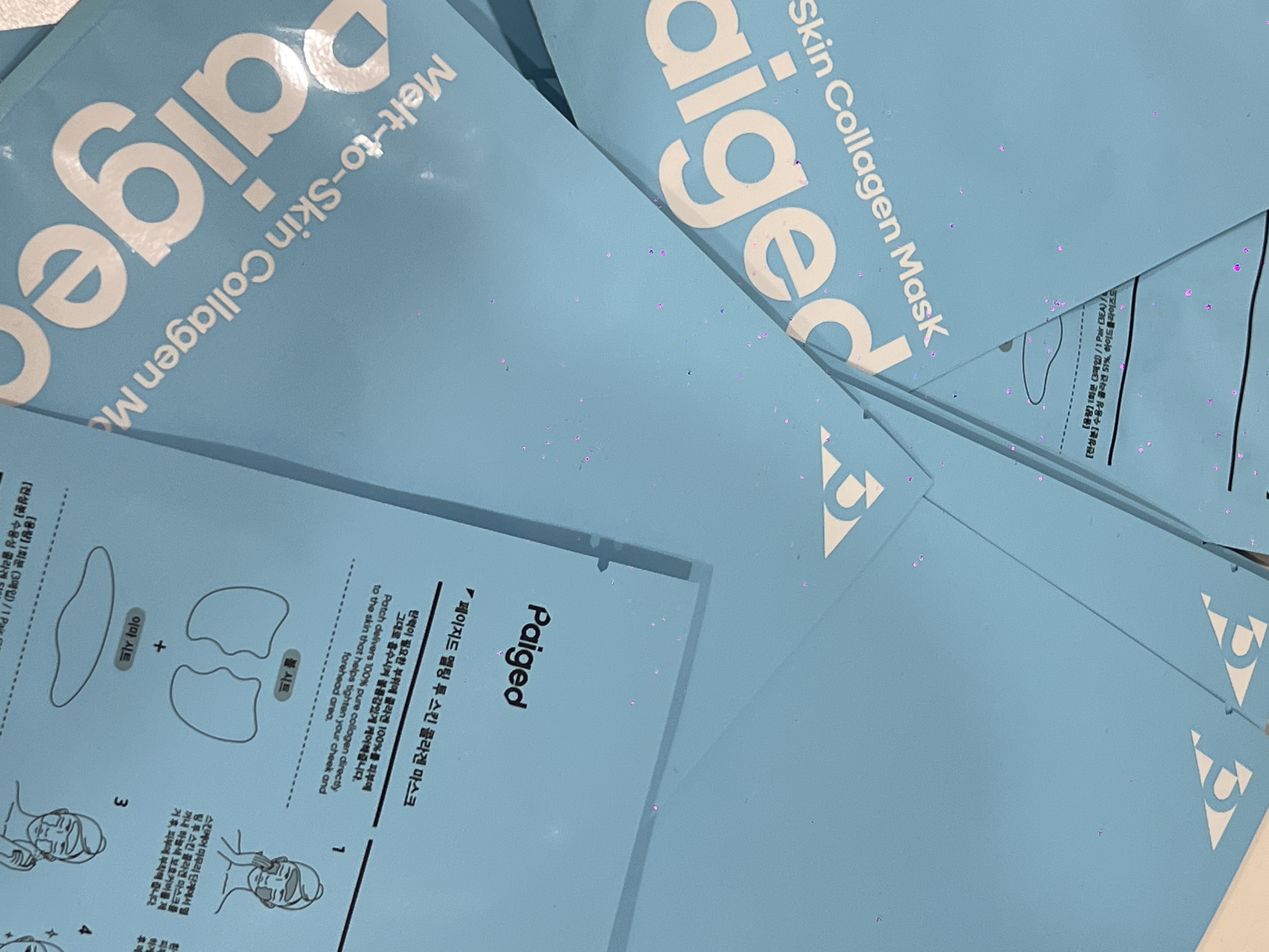 溶ける密着フィルム コラーゲンパック/Paiged/シートマスク・パックを使ったクチコミ（1枚目）