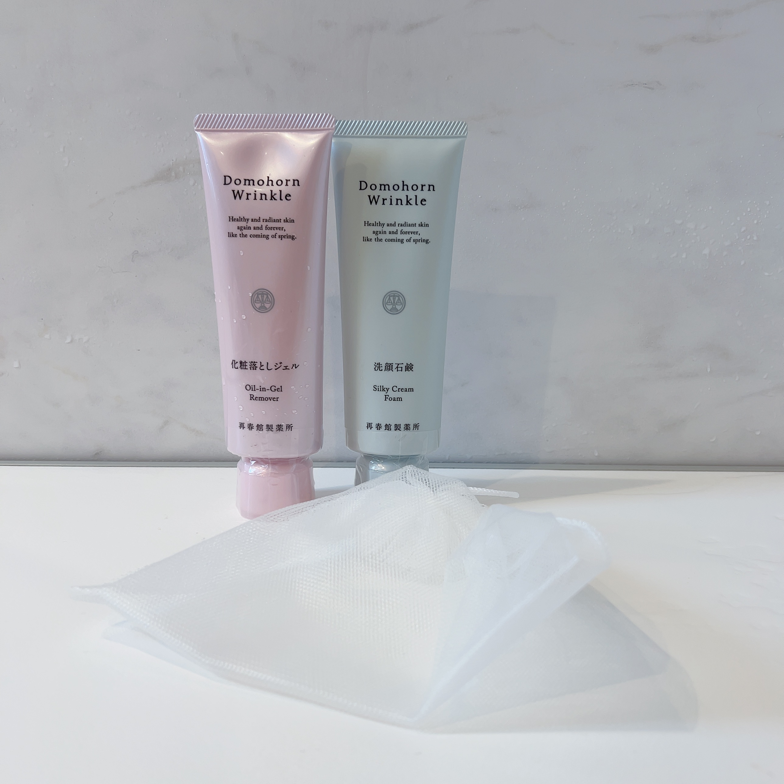 洗顔石鹸u0026化粧落としジェル〈Domohorn Wrinkle 〉