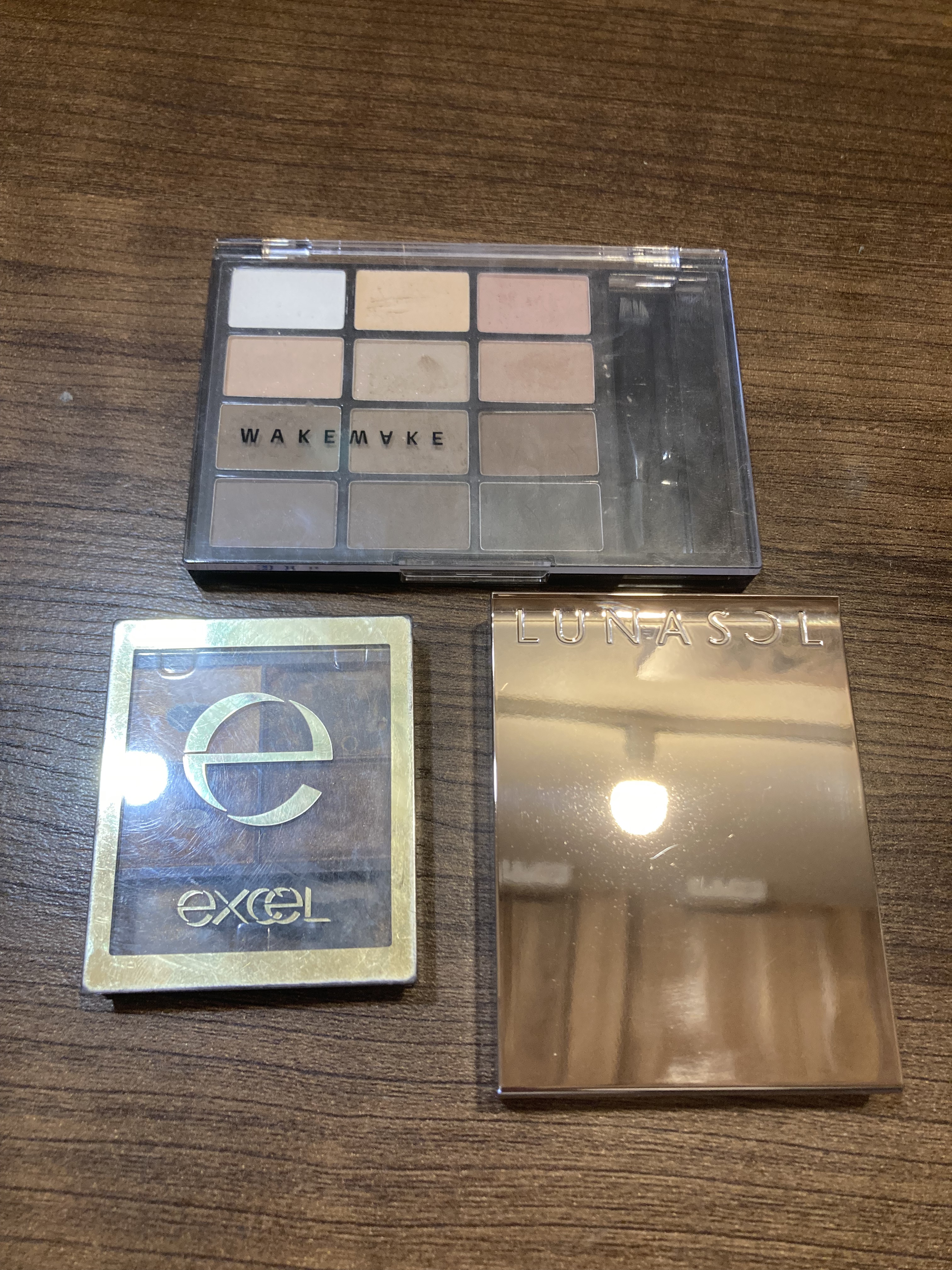 ソフトドローイングブロウパレット/wakemake/パウダーアイブロウを使ったクチコミ（1枚目）