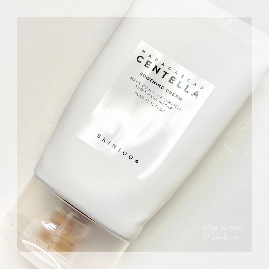 センテラ スージングクリーム/SKIN1004/フェイスクリームを使ったクチコミ(1枚目)