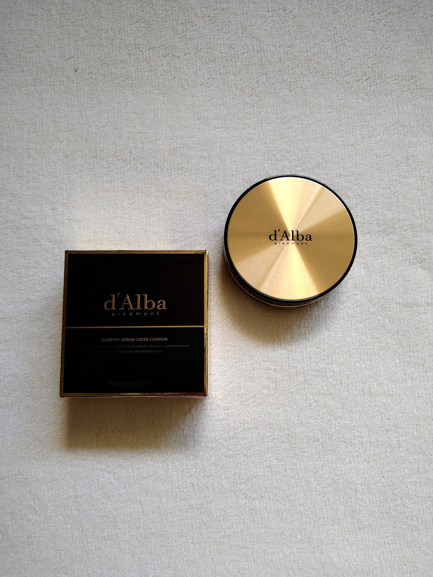 グロウフィットセラムカバークッション/ダルバ/クッションファンデーションを使ったクチコミ(1枚目)