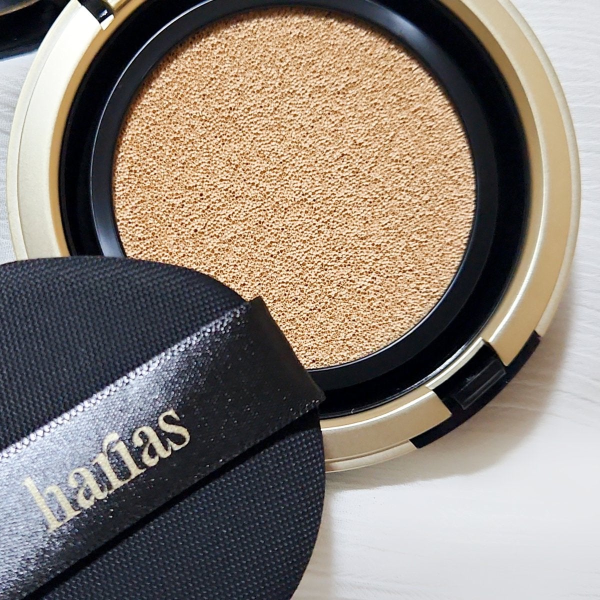 HARIAS 薬用クッションファンデーション/HARIAS/クッションファンデーションを使ったクチコミ(2枚目)