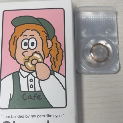 Glazed Krirtin/Hapa kristin/カラーコンタクトレンズを使ったクチコミ(5枚目)