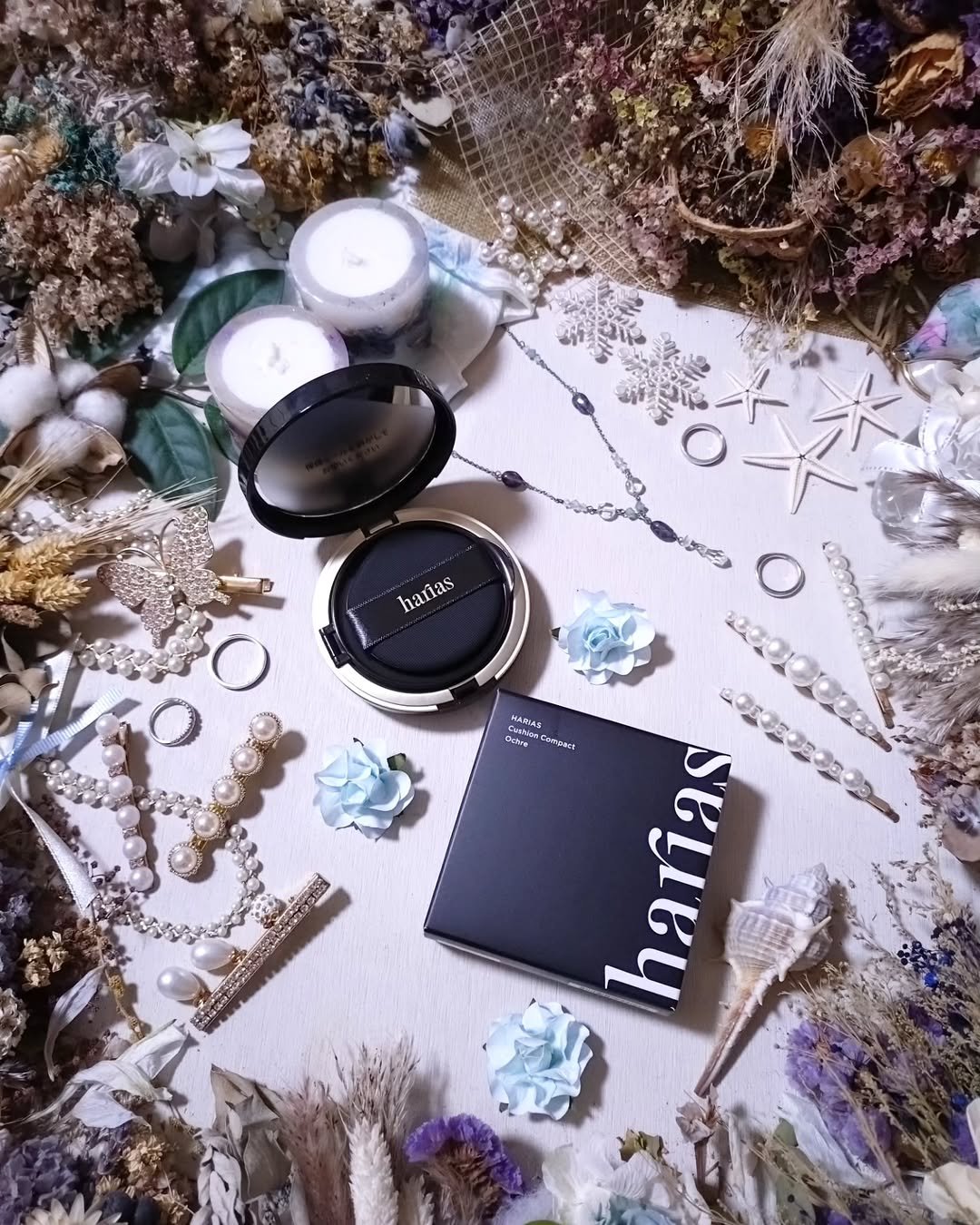 HARIAS　薬用クッションファンデーション/HARIAS/クッションファンデーションを使ったクチコミ（3枚目）