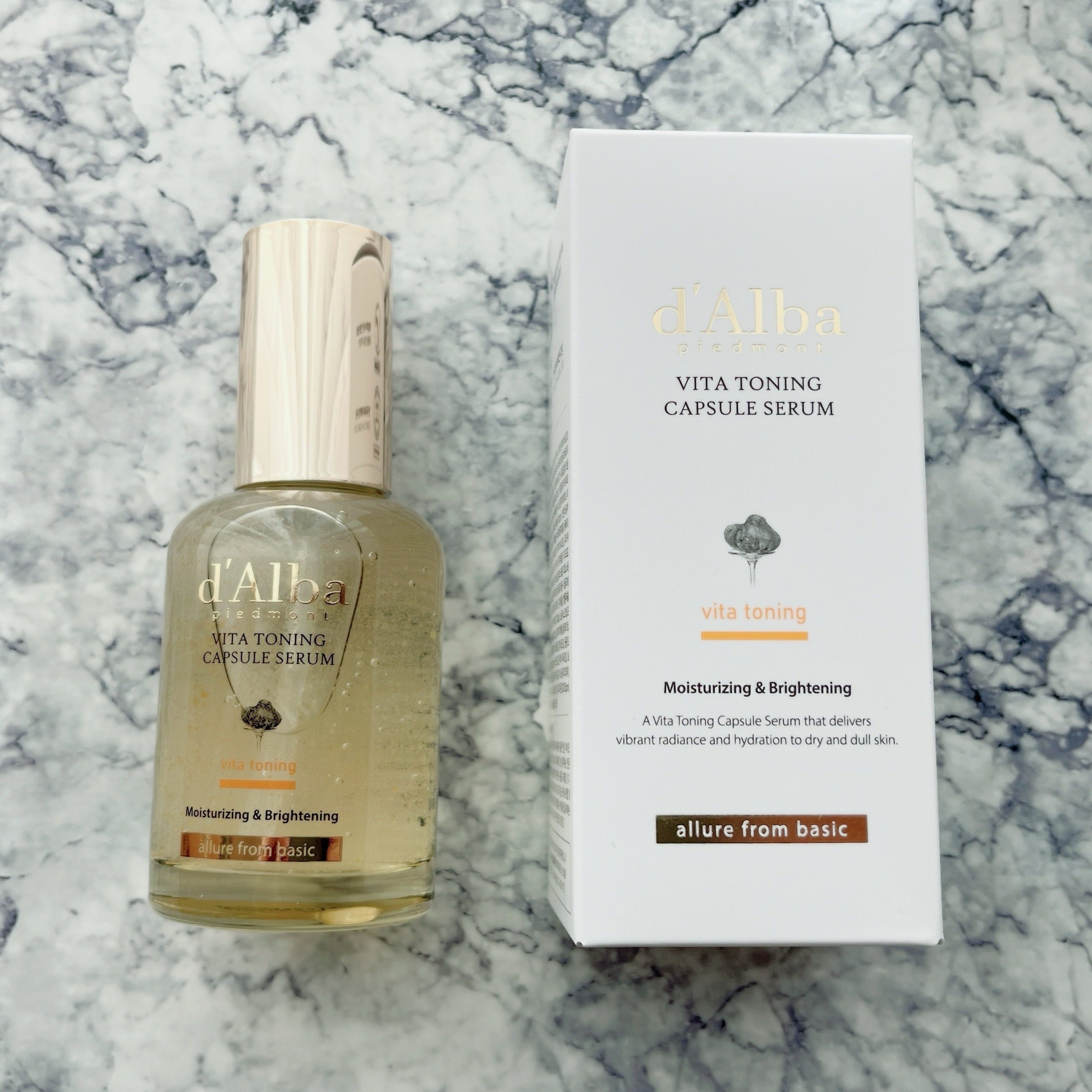 ビタトーニングカプセルセラム/ダルバ/美容液を使ったクチコミ（2枚目）