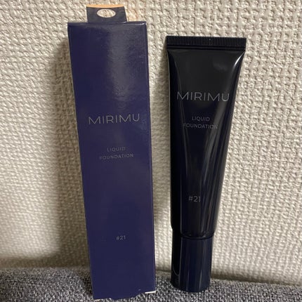 リキッドファンデーション/MIRIMU/リキッドファンデーションを使ったクチコミ(1枚目)