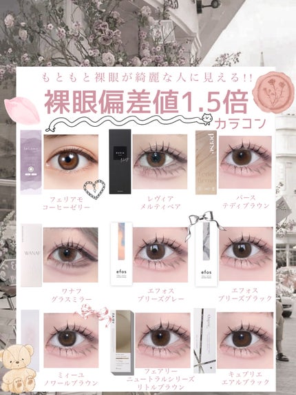 MiiYuu 1day Noir Brown(ノワールブラウン)/MiiYuu/ワンデー(1DAY)カラコンを使ったクチコミ(1枚目)