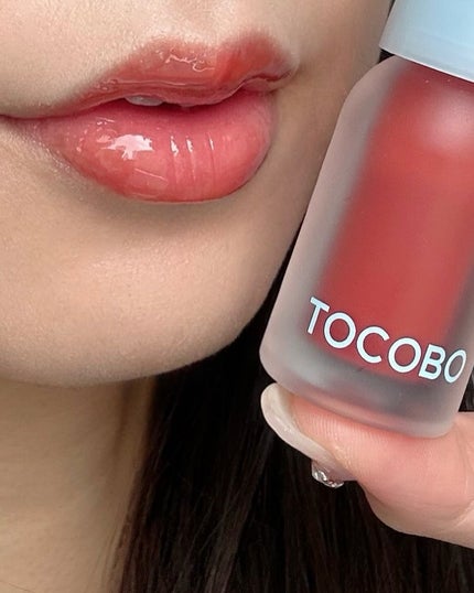 ジューシーベリープランピングリップオイル/TOCOBO/リップグロスを使ったクチコミ(6枚目)