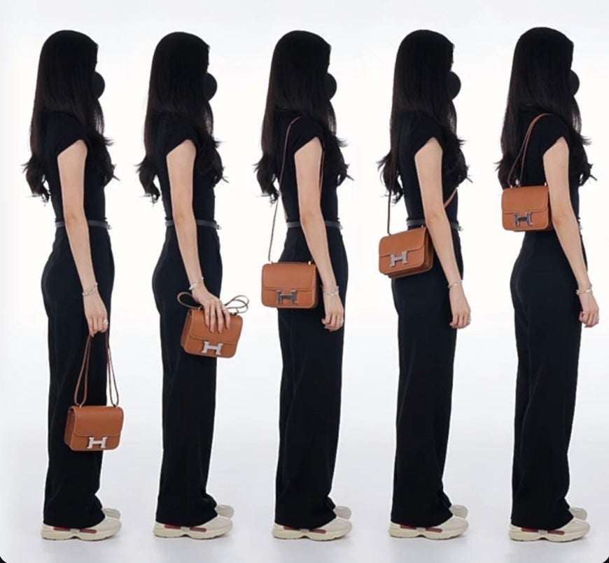 ゆんのこ on LIPS 「同じ身長なのに‼︎バッグのサイズ感や持ち方で脚長効果‼️低身長..」(2枚目)