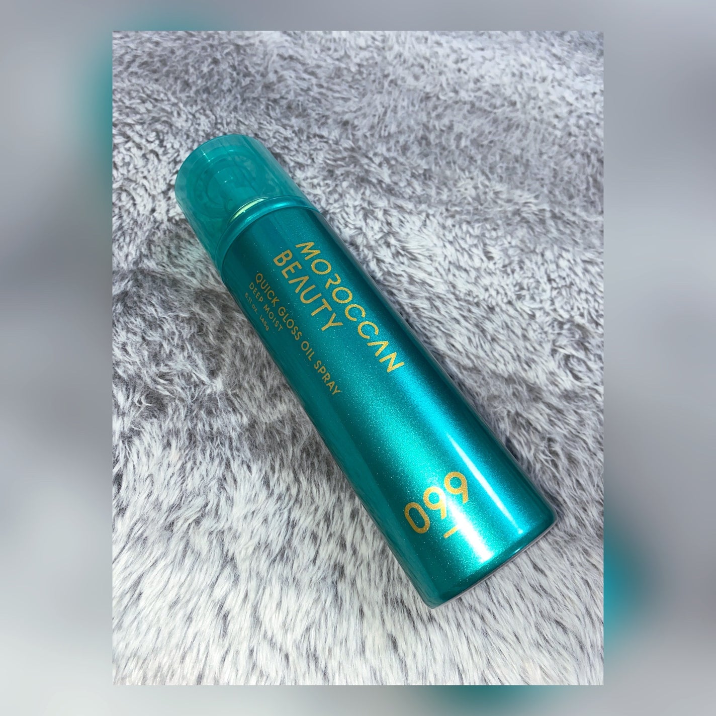 モロッカンビューティ ディープモイスト クイックグロス オイルスプレー/モロッカンビューティ/ヘアスプレーを使ったクチコミ(1枚目)