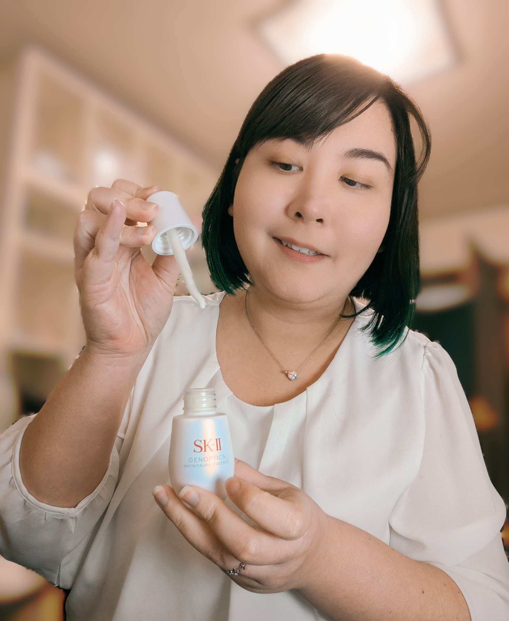 ジェノプティクス オーラ エッセンス/SK-II/美容液を使ったクチコミ（2枚目）