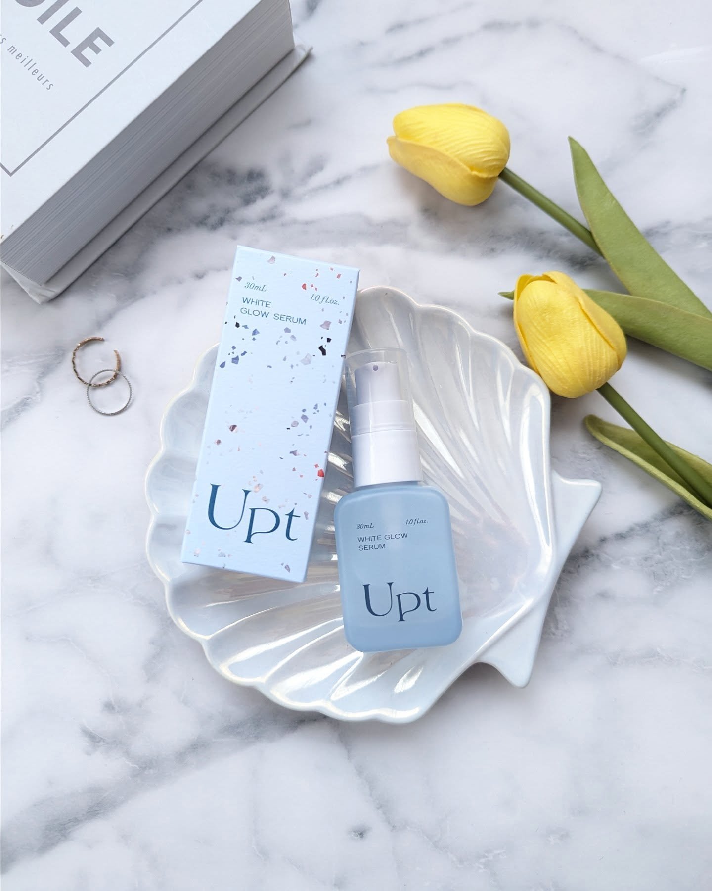 Upt WHITE GLOW SERUM/Upt/美容液を使ったクチコミ（1枚目）