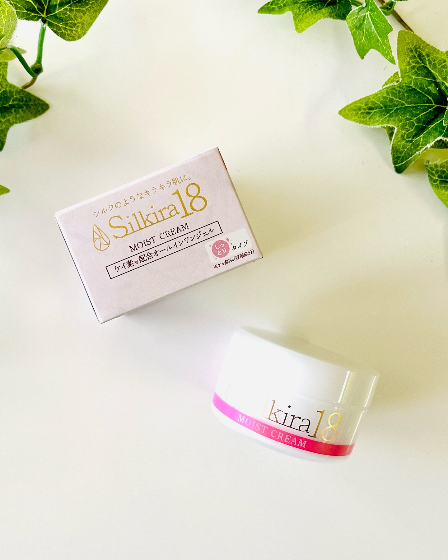 シルキラ18-シリカ（ケイ素）配合オールインワンジェル しっとり/シルキラ/フェイスクリームを使ったクチコミ（1枚目）