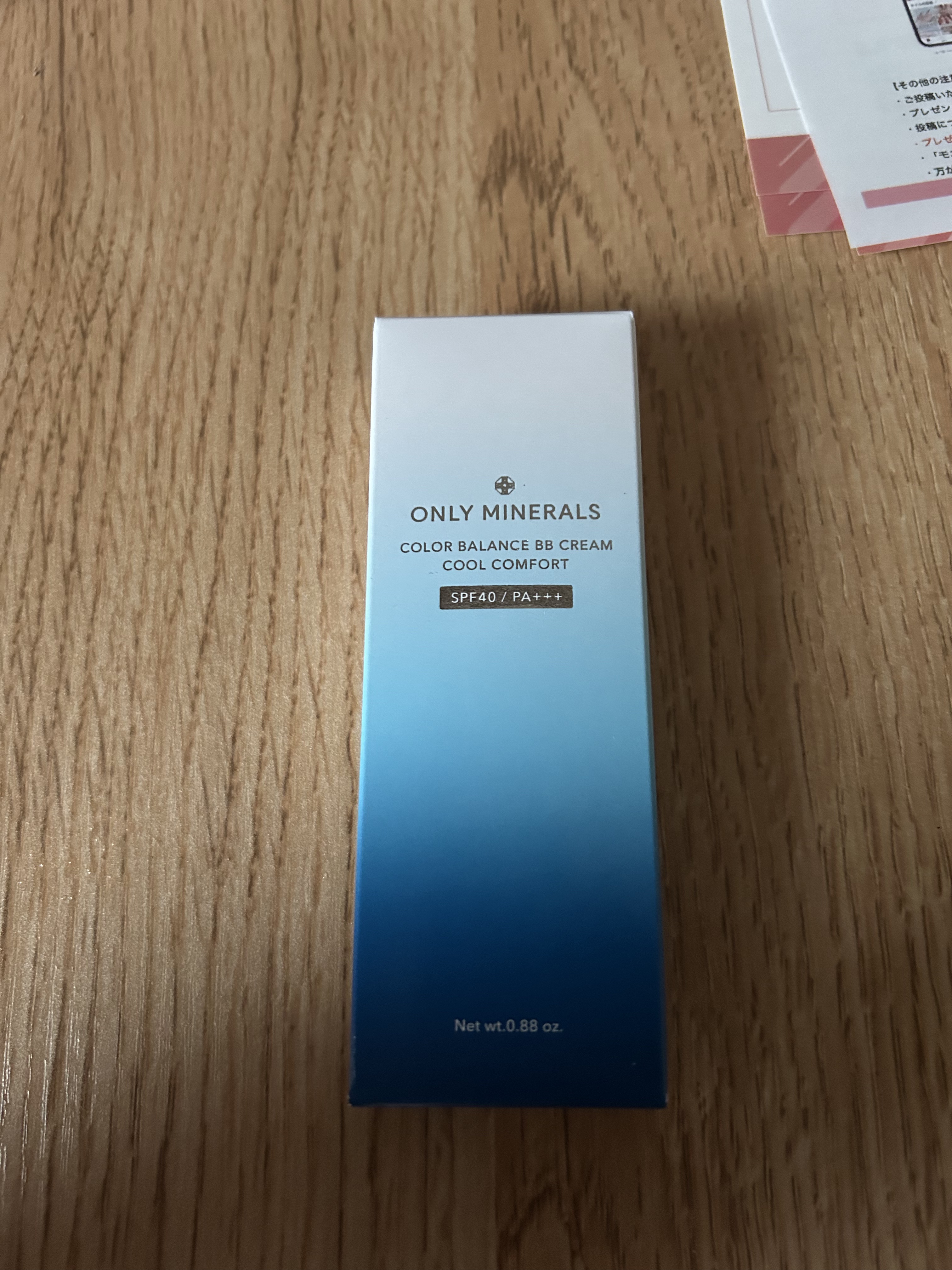 カラーバランスBBクリーム クールコンフォート/ONLY MINERALS/BBクリームを使ったクチコミ（1枚目）