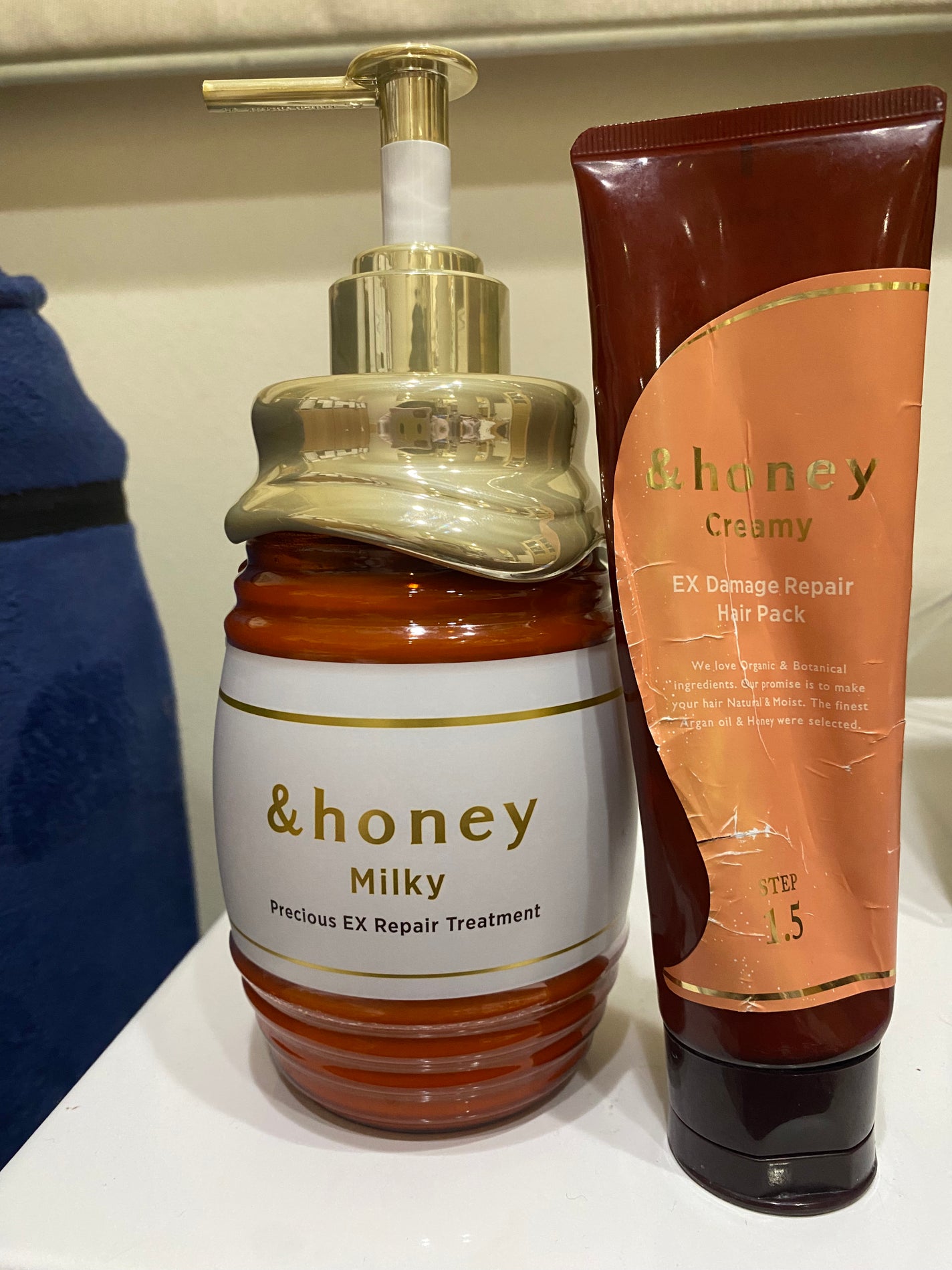 &honey Creamy EXダメージリペアヘアパック1.5/&honey/ヘアマスク・ヘアパックを使ったクチコミ(1枚目)
