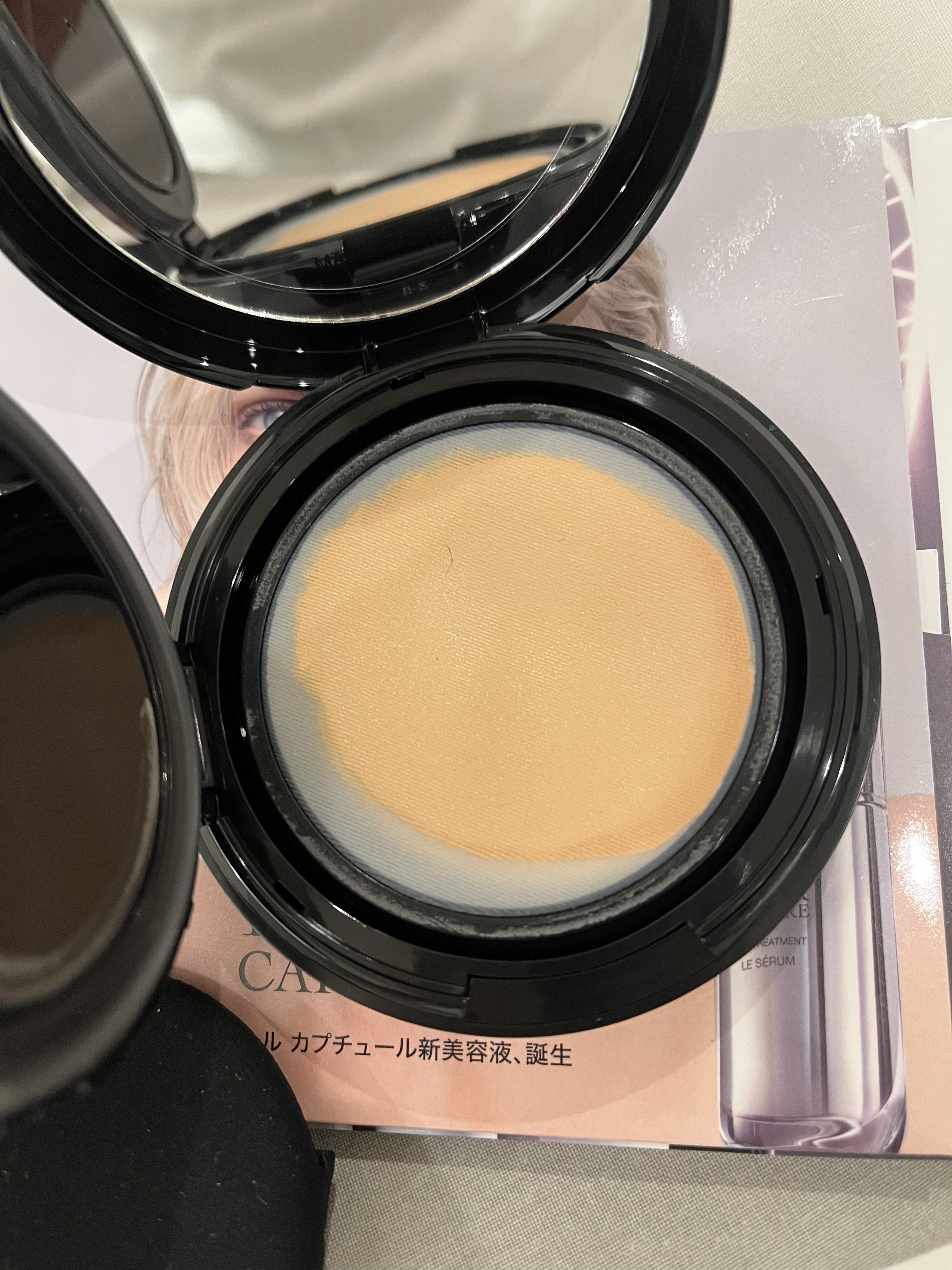 DIORディオール クッションファンデ グロッシー カナージュ 1N ディオールスキン フォーエヴァー クッション ケース グロッシー