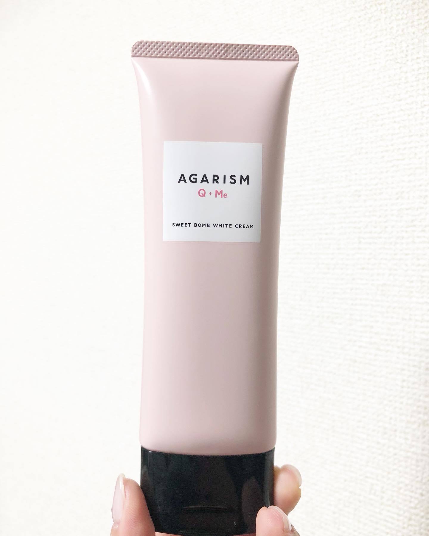 キューミースウィートボムホワイトクリーム/AGARISM/ボディクリームを使ったクチコミ（2枚目）