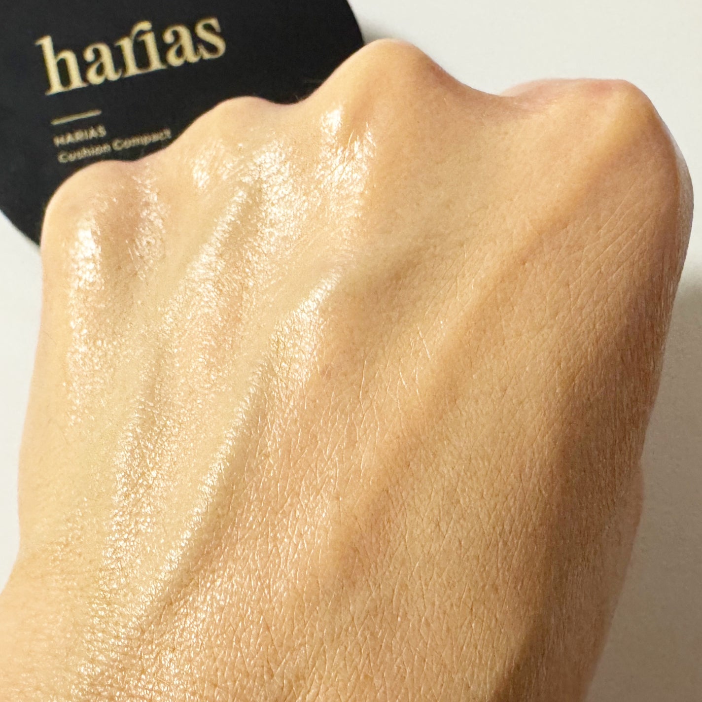 HARIAS 薬用クッションファンデーション/HARIAS/クッションファンデーションを使ったクチコミ(4枚目)