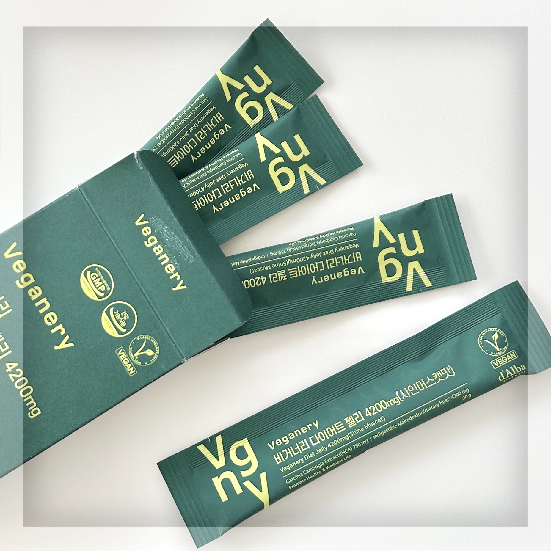 ヴィーガナリー ダイエットゼリー/ダルバ/バランス栄養食を使ったクチコミ（1枚目）