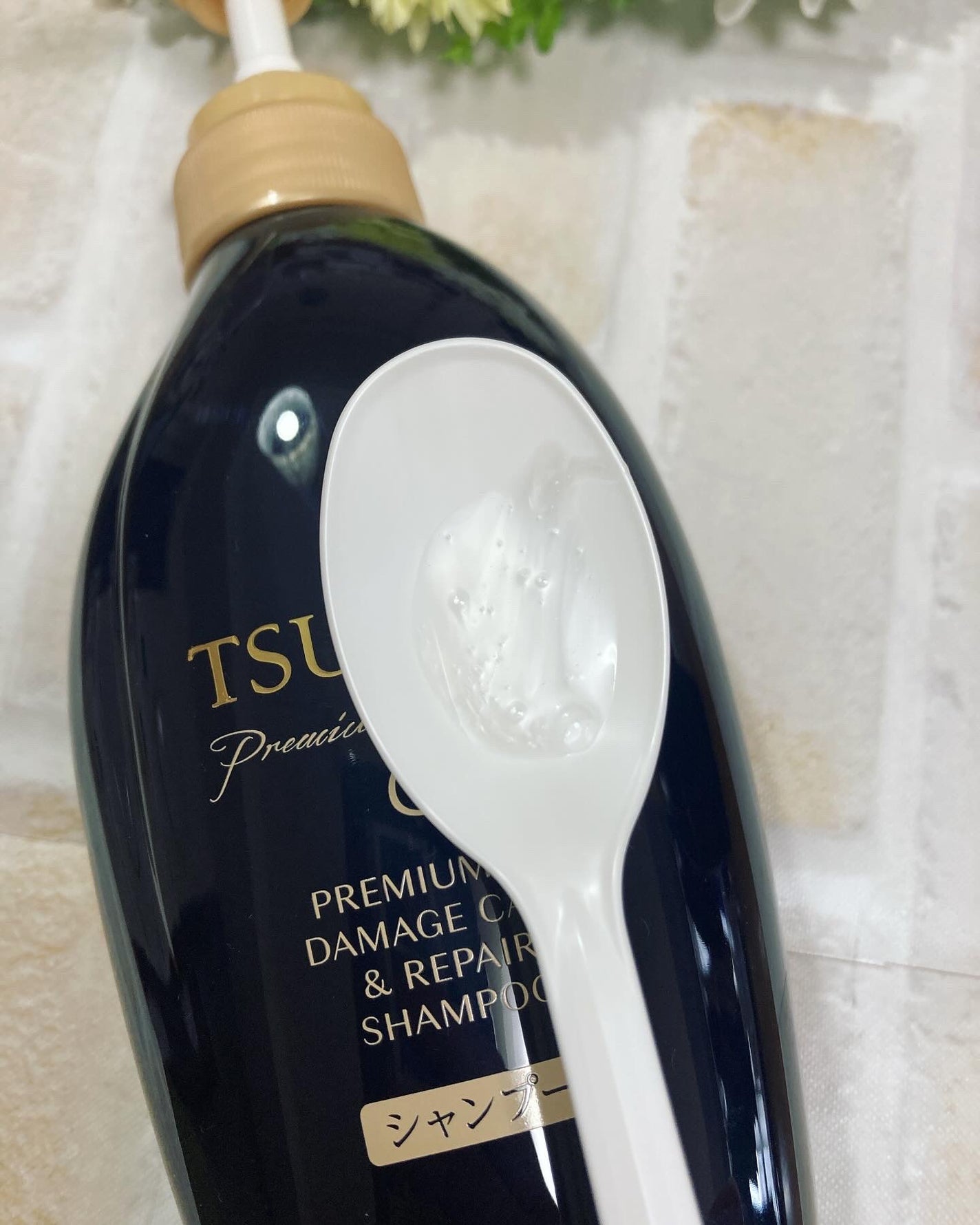 TSUBAKI プレミアムEX ダメージケア&リペア シャンプー/コンディショナートリートメント/TSUBAKI/シャンプー・コンディショナーを使ったクチコミ(3枚目)