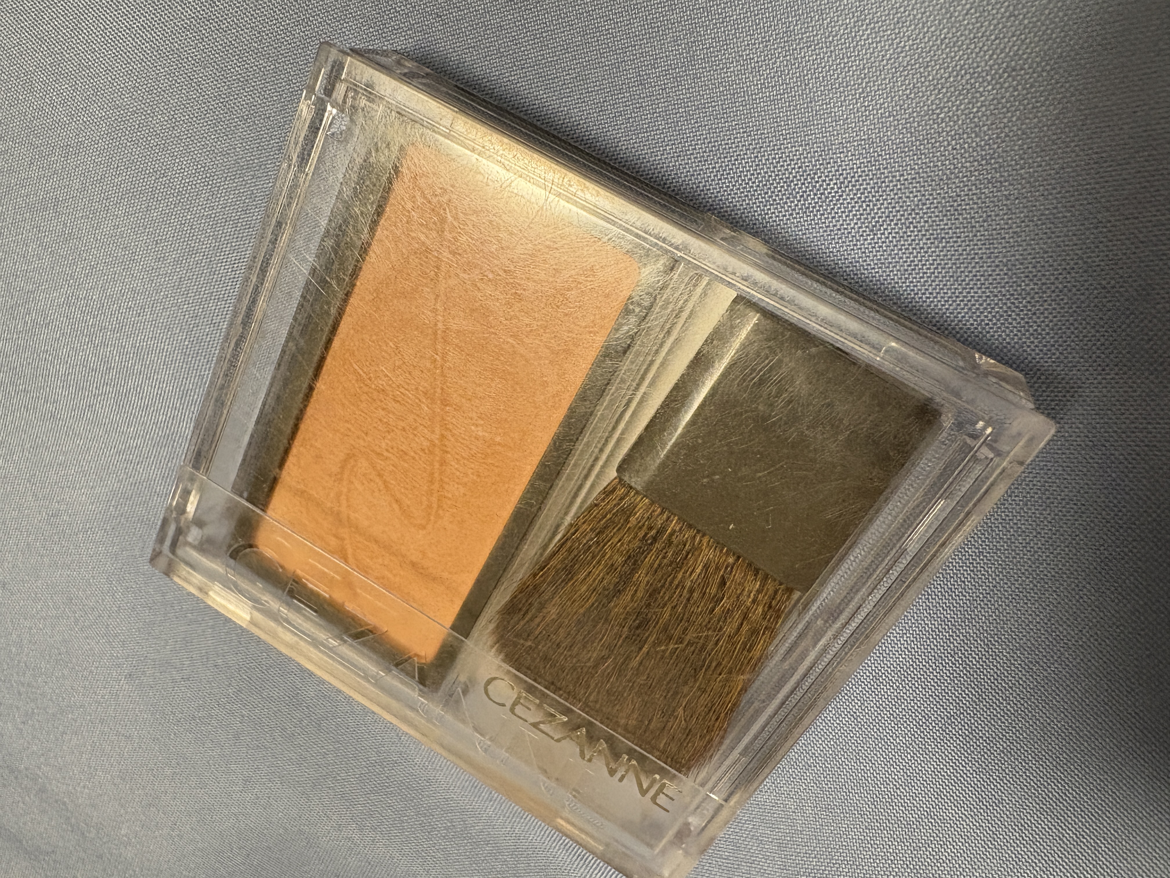 チークブラッシュ/CEZANNE/パウダーチークを使ったクチコミ（1枚目）