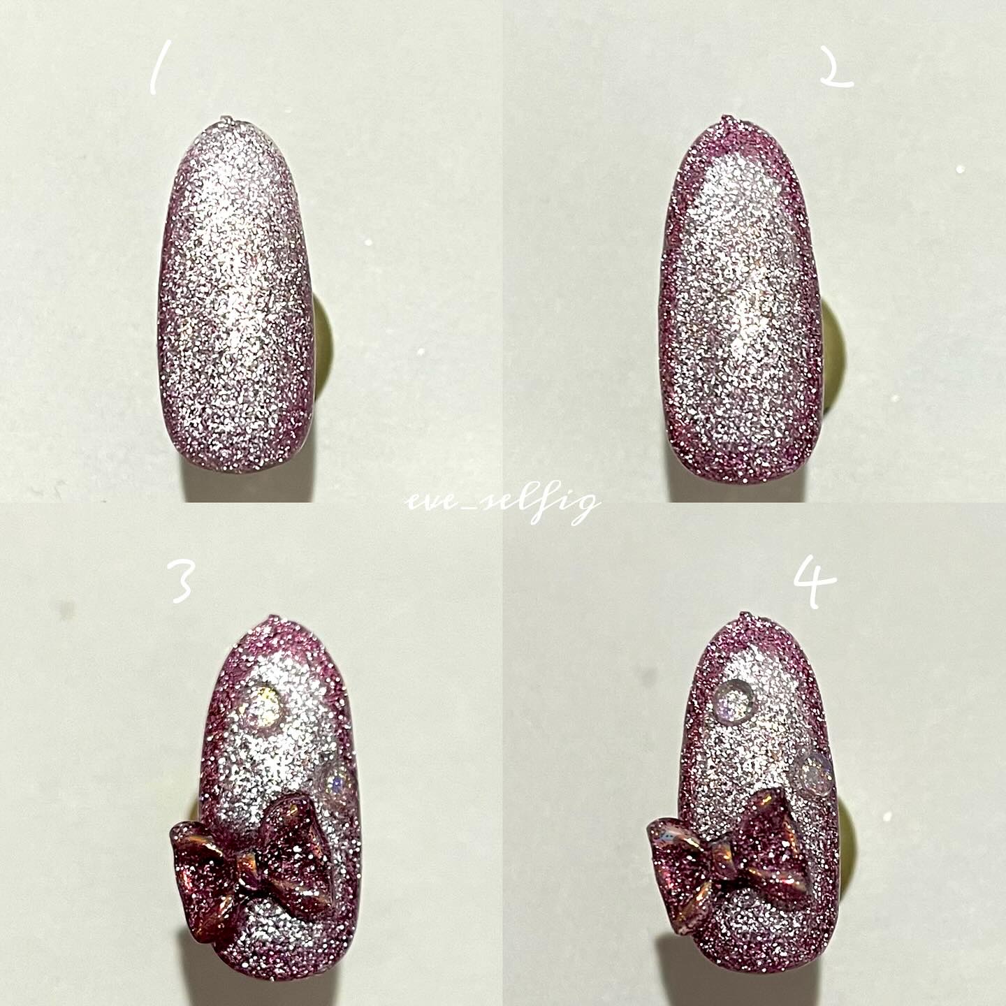 85ミクロンマグネット/ネイル工房/ジェルネイルを使ったクチコミ（3枚目）