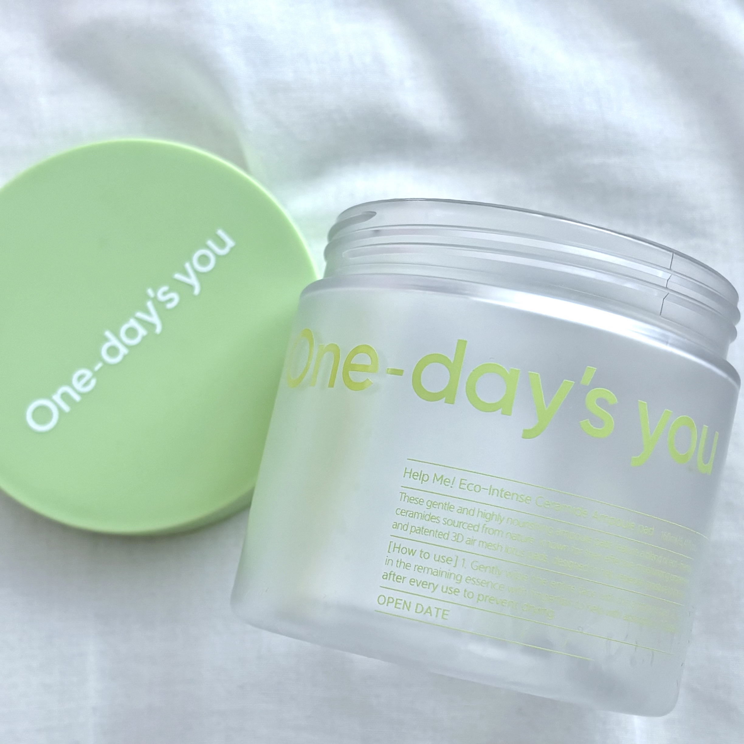 ヘルプミー! エコインテンスセラミドアンプルパッド(90枚)/One-day's you/トナーパッドを使ったクチコミ（2枚目）