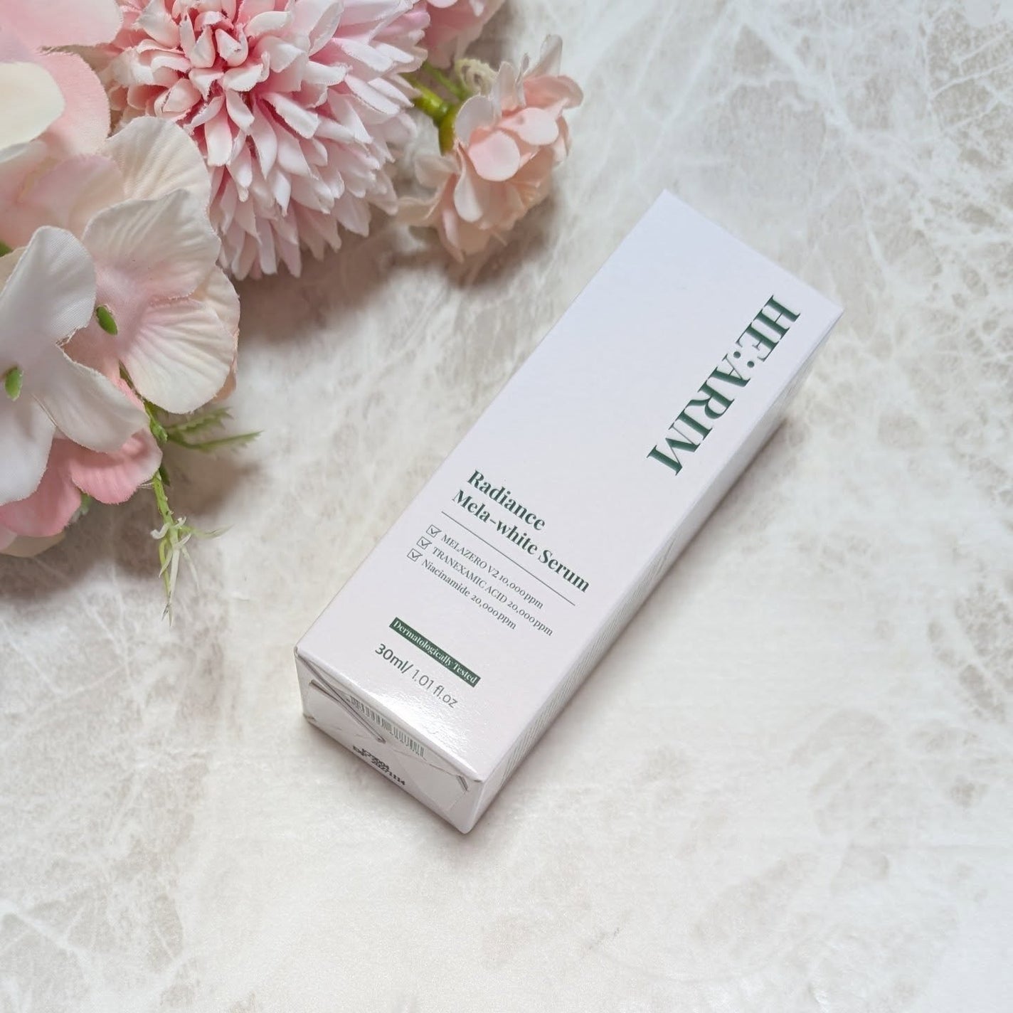 ラディエンスメラホワイトセラム/HEARIM/美容液を使ったクチコミ(1枚目)