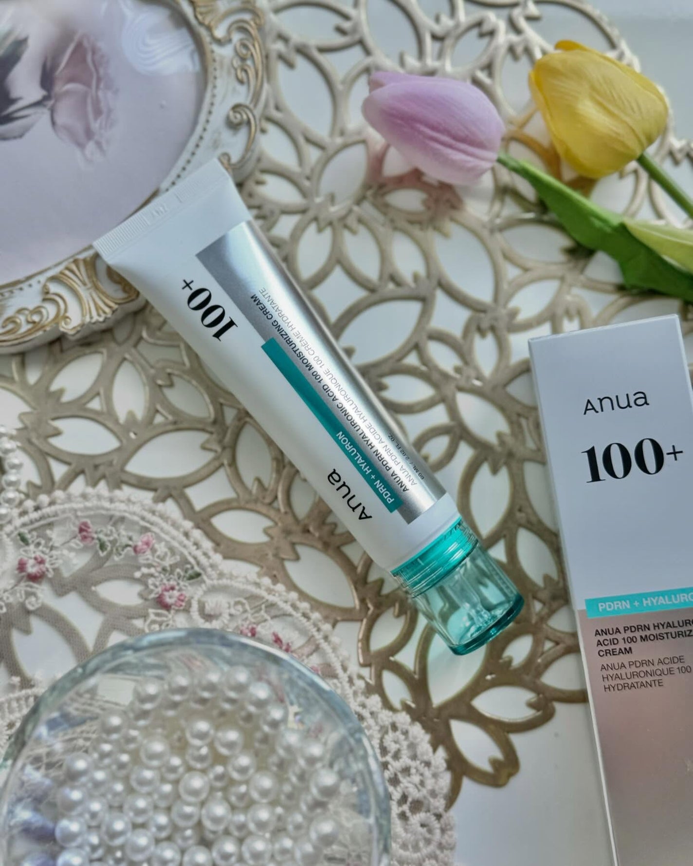 PDRNヒアルロン酸100 モイスチャライジングクリーム/Anua/フェイスクリームを使ったクチコミ(7枚目)