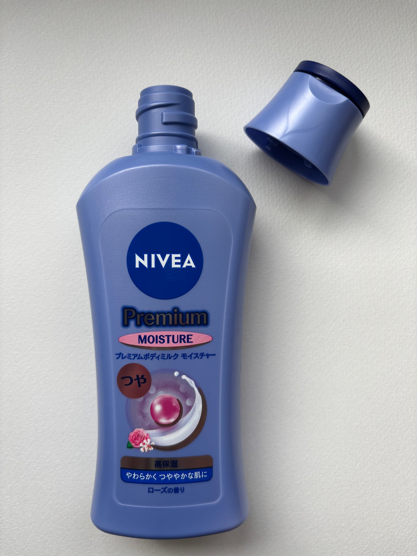 ニベア プレミアムボディミルク モイスチャー/ニベア/ボディミルクを使ったクチコミ(1枚目)