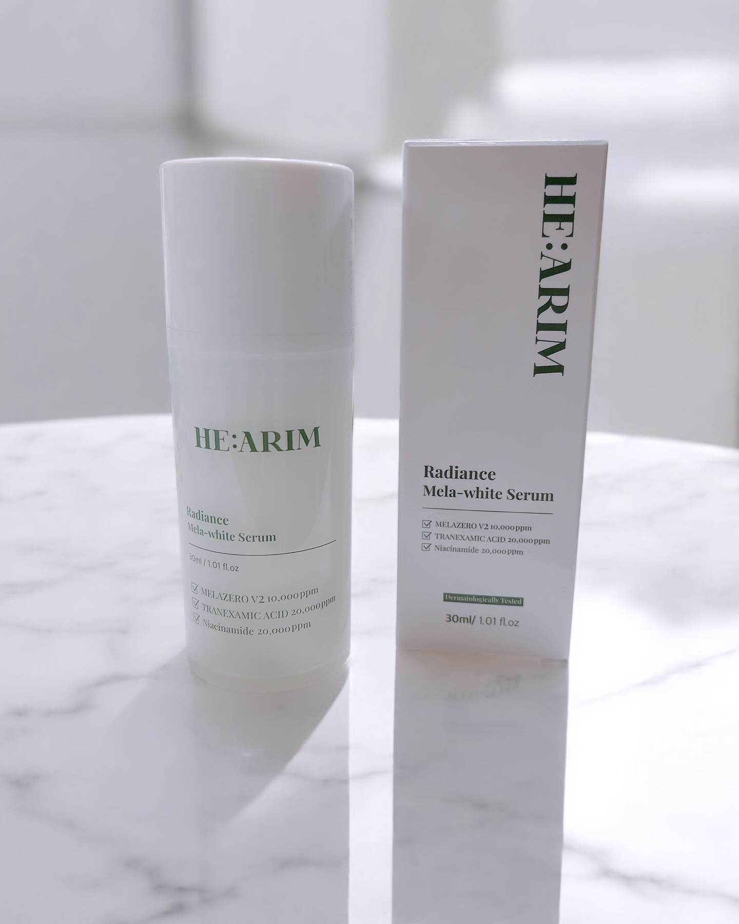 ラディエンスメラホワイトセラム/HEARIM/美容液を使ったクチコミ（1枚目）