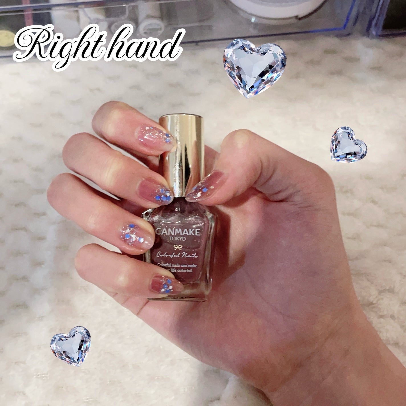 カラフルネイルズ/キャンメイク/マニキュアを使ったクチコミ(2枚目)
