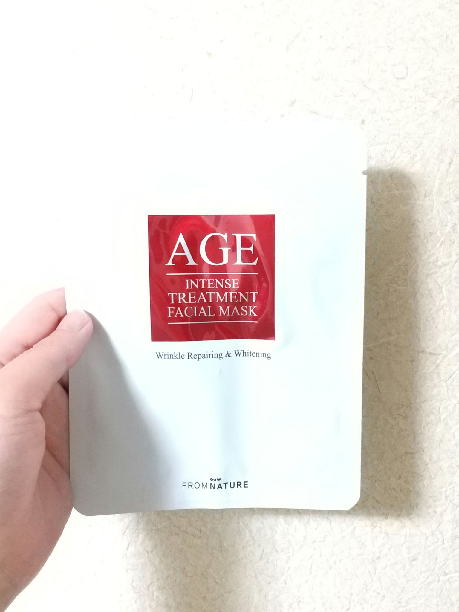 試してみた】エイジ インテンストリートメント フェイシャルマスク