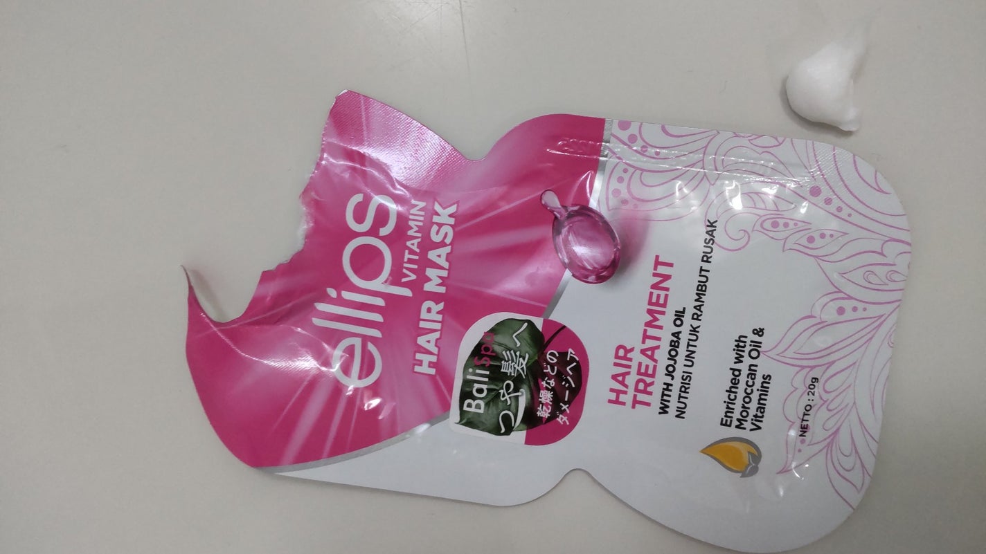 ヘアーマスク【トリートメント】/ellips/ヘアマスク・ヘアパックを使ったクチコミ(2枚目)