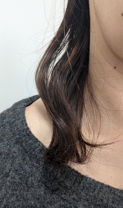 ロータス シャイニーオイル ヘアスプレー ピーチ&ホワイトティーの香り/ダイアン/ヘアスプレーを使ったクチコミ(3枚目)