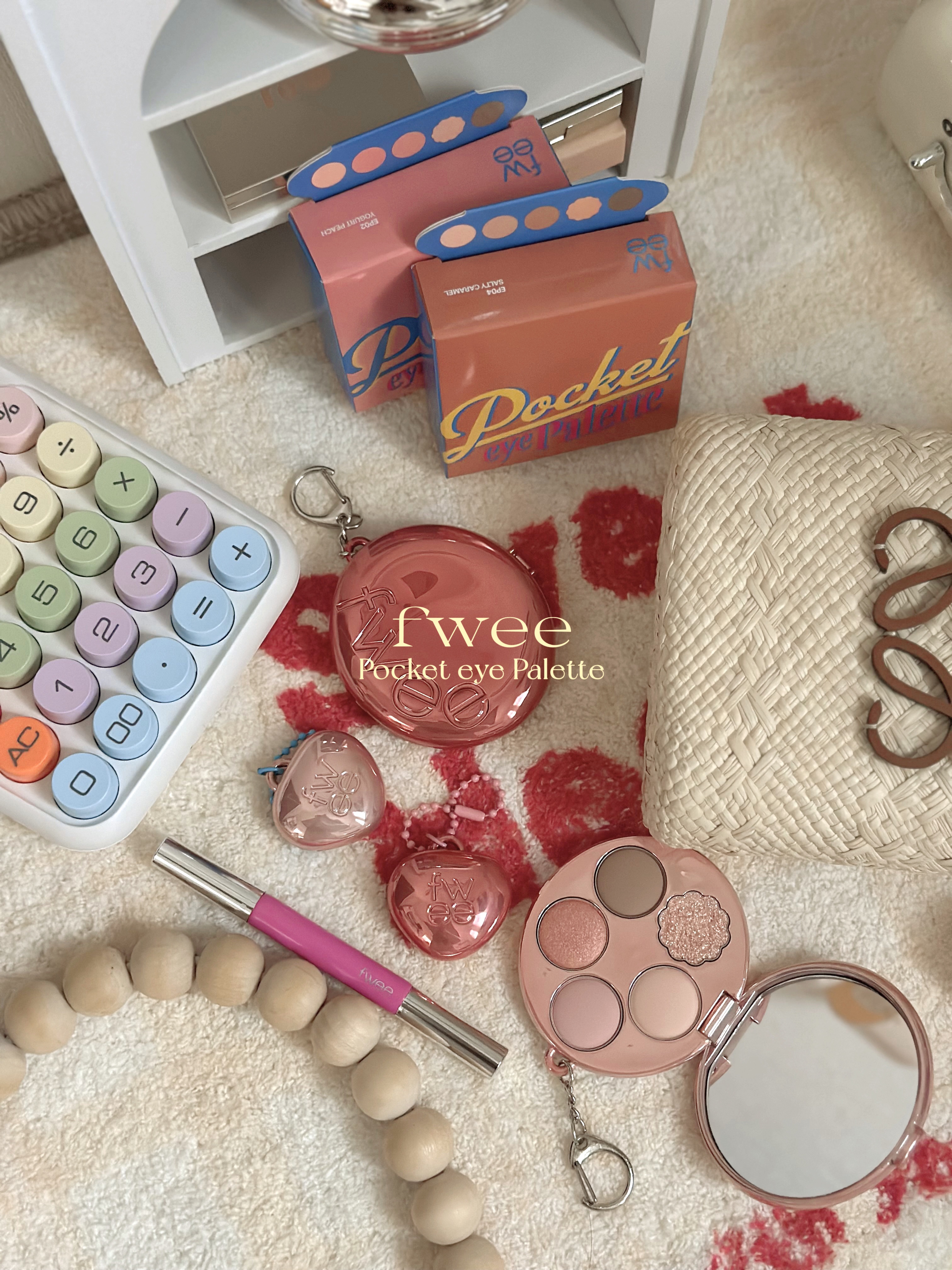 フィー ポケットアイパレット/fwee/アイシャドウパレットを使ったクチコミ（1枚目）