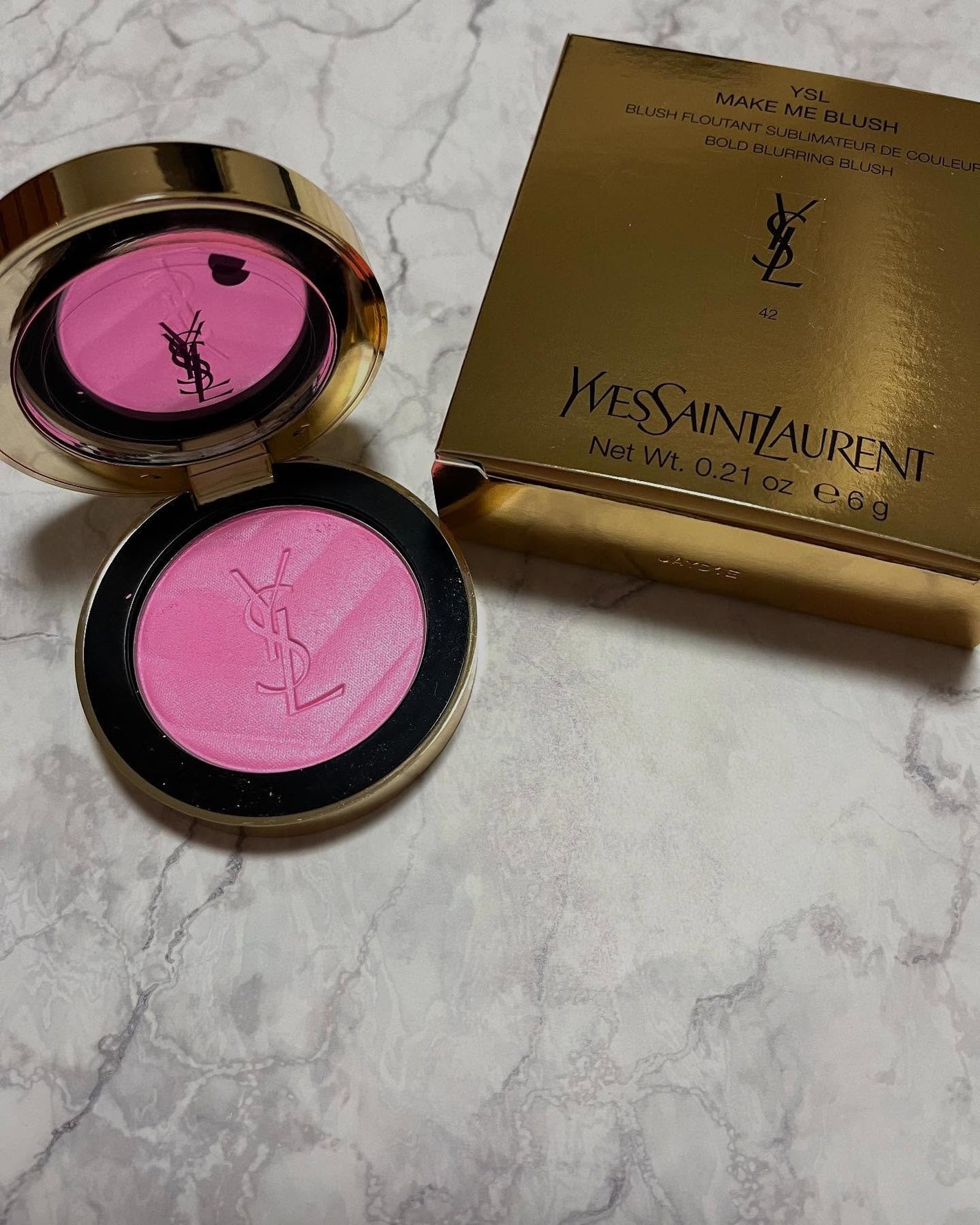 YSL メイクミーブラッシュ パウダー/YVES SAINT LAURENT BEAUTE/パウダーチークを使ったクチコミ(1枚目)