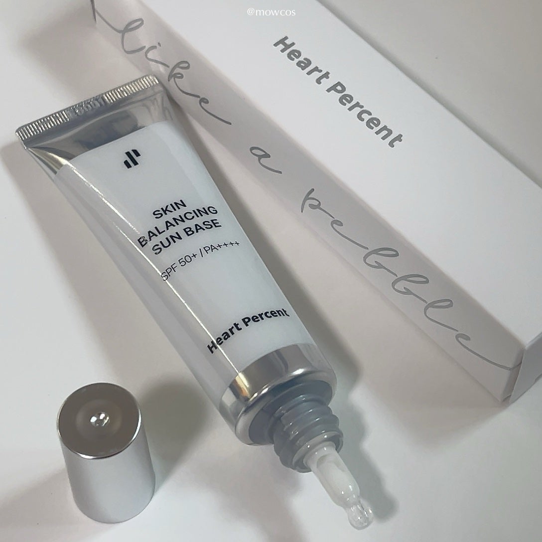 スキンバランシング サンベース/Heart Percent/日焼け止めクリームを使ったクチコミ(1枚目)