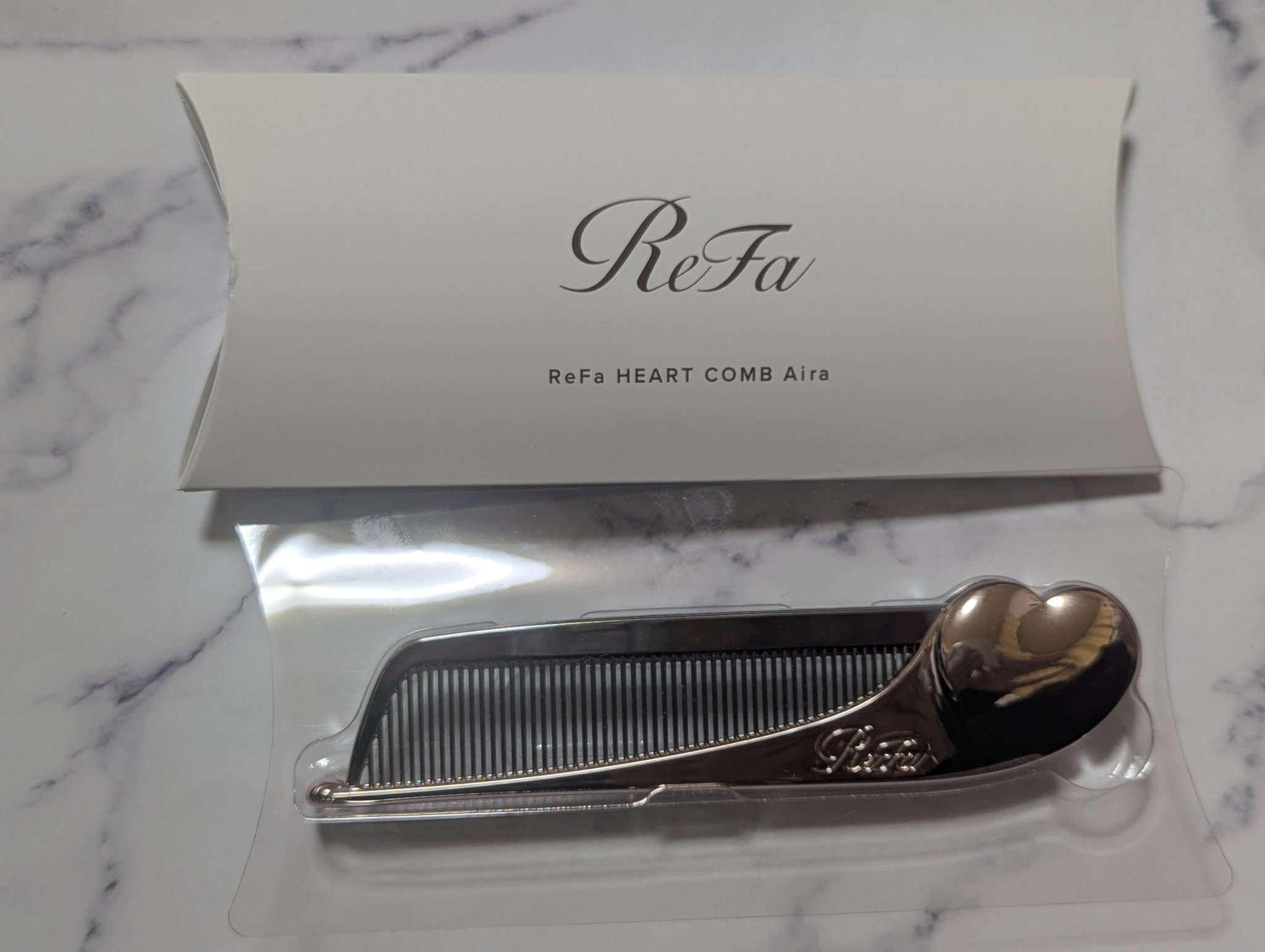 ReFa HEART COMB Aira/ReFa/ヘアコームを使ったクチコミ（1枚目）