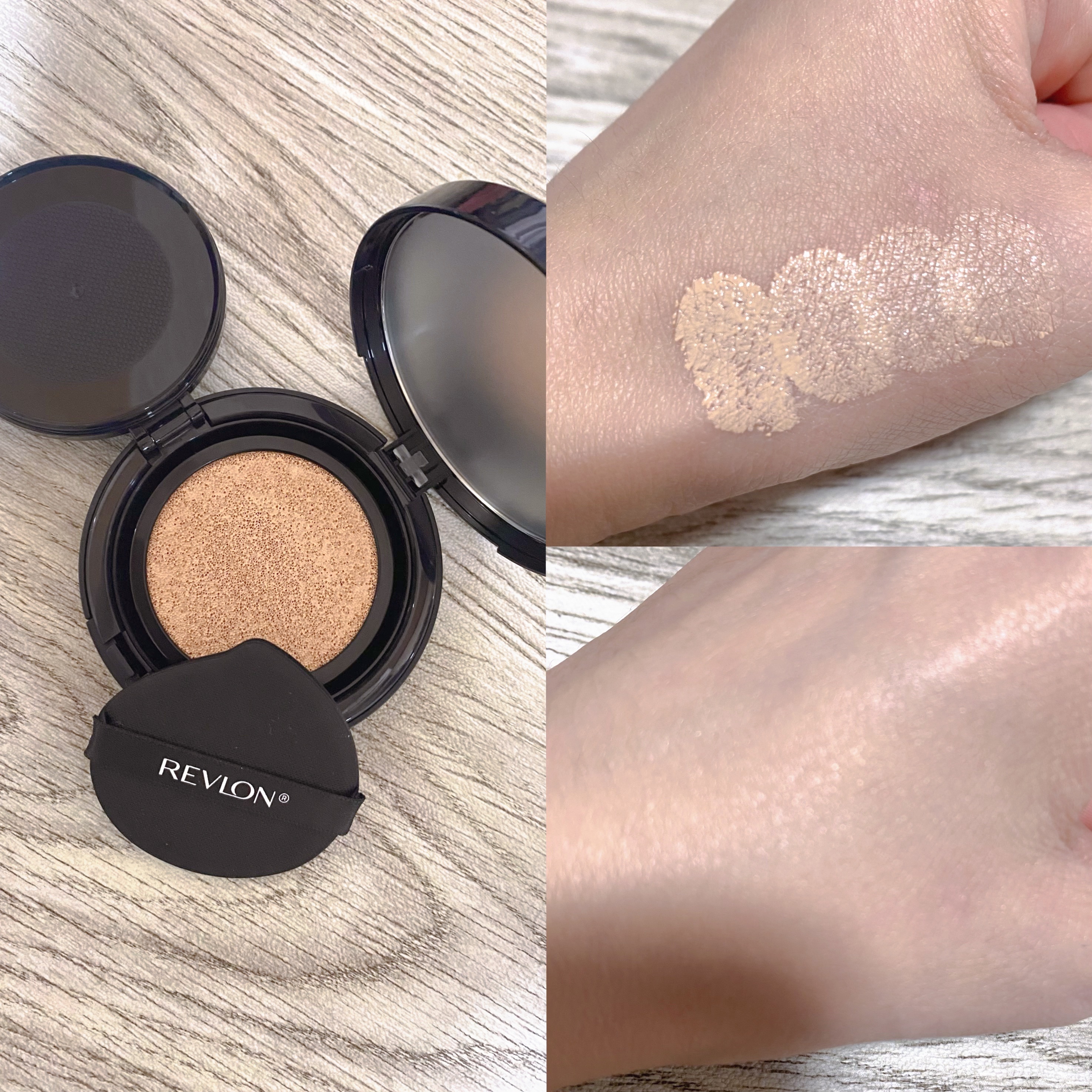 レブロン カラーステイ ロングウェア UV クッション ファンデーション/REVLON/クッションファンデーションを使ったクチコミ（2枚目）