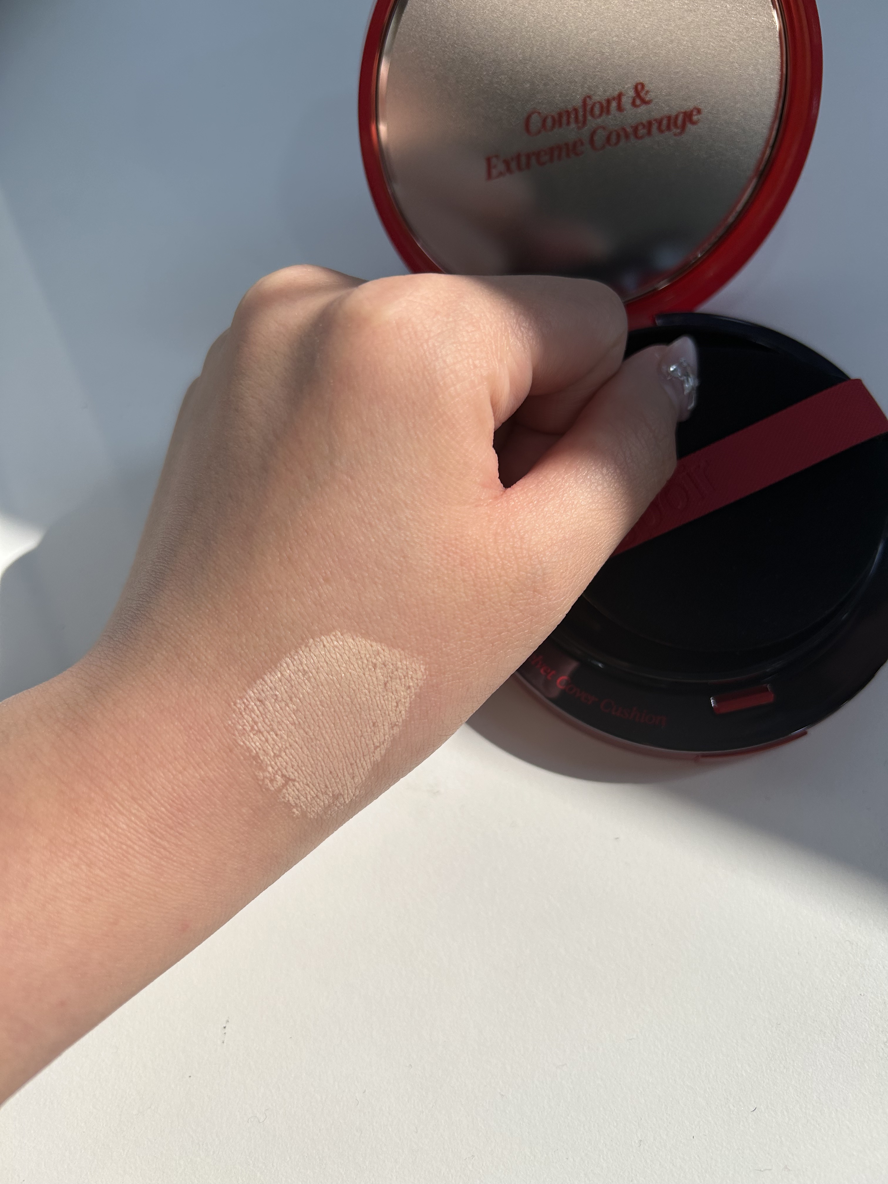 ビーベルベットカバークッション/espoir/クッションファンデーションを使ったクチコミ（2枚目）