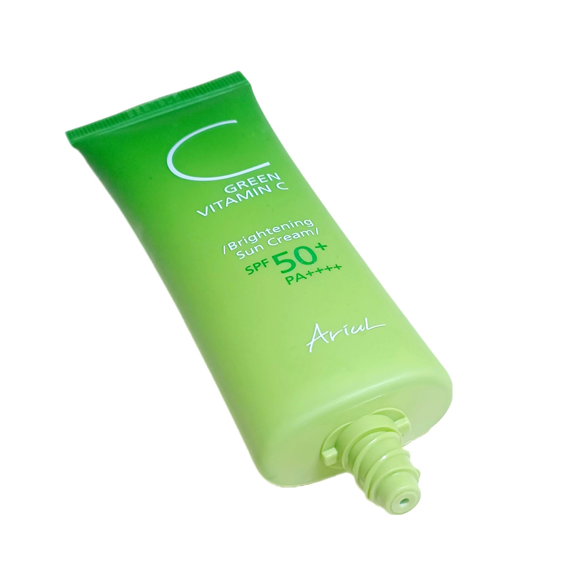 グリーンビタミンCブライトニングサンクリーム/Ariul/日焼け止めクリームを使ったクチコミ（2枚目）