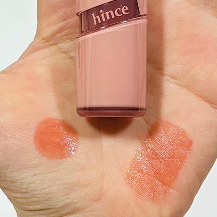 ロウグロウジェルティント/hince/リップティントを使ったクチコミ(2枚目)